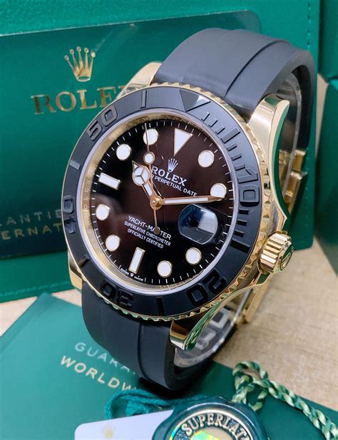 rolex yachtmaster 42 yellow.